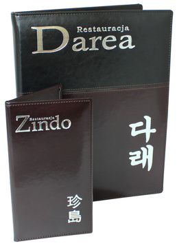 Menu card No. 973 model Prestige 