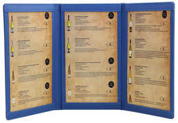 Menu card No. 977 model VIP with pockets
