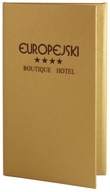 Karty menu nr 983 - model VIP V13 z płótna