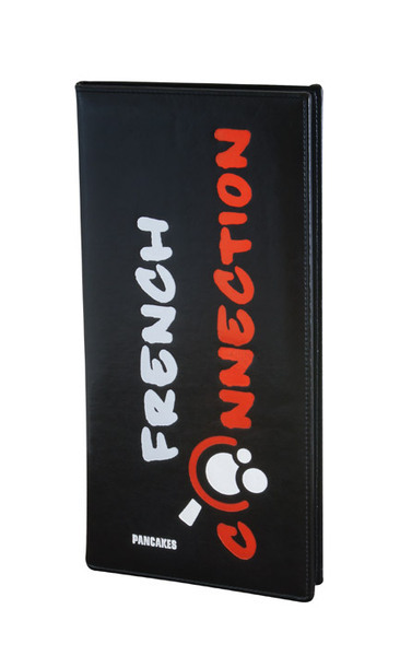 Menu card No. 004 - colourful embossing