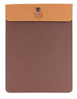 Karta menu nr 1021 model Sided z płótna