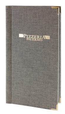 Karta menu 1027 model Klemslim z płótna