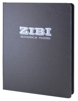 Karta menu nr 1035 model Prestige z płótna