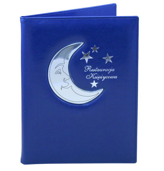 Menu card No. 110 - insert with glossy sheet metal