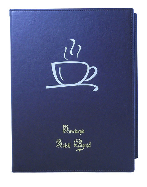 Menu card No. 122 - insert in other colour of eco leather