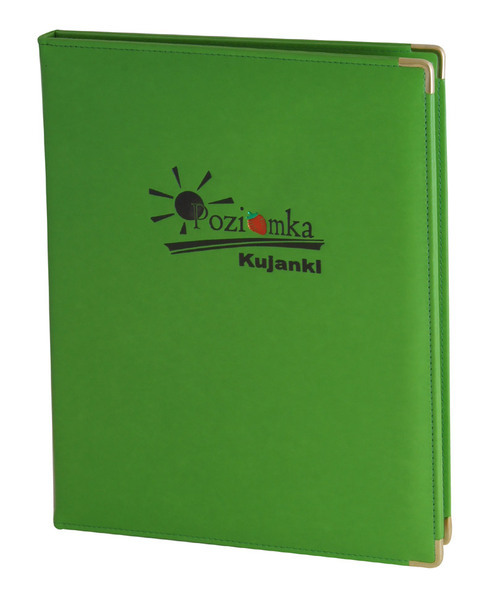 Menu card 016 - new intensive colour of eco leather  "green apple"