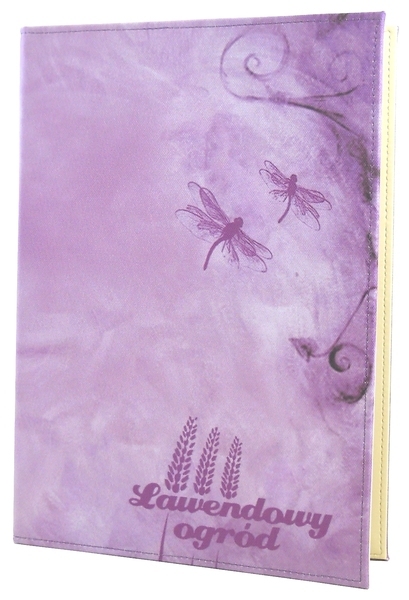 Menu card No. 157 - printout on fabric - model MODERN