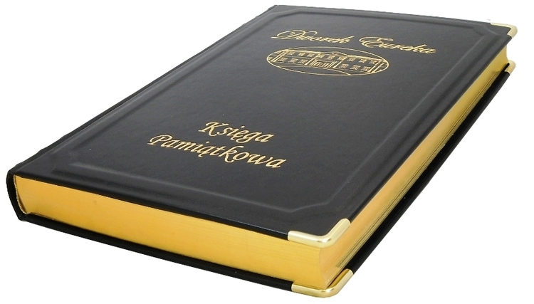 Commemorative book No. 189 - with gilded edges of pages