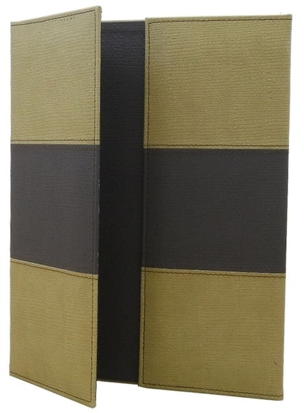 Menu card No. 175 - model VIP combination of colours of eco leather