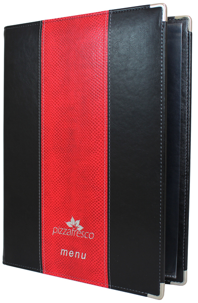 Menu card No. 223 - combination of colours and printed design