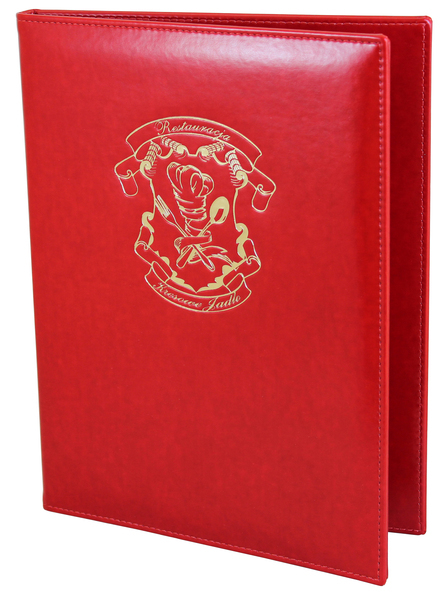 Menu card No. 229 -  card Prestige with gilded logo