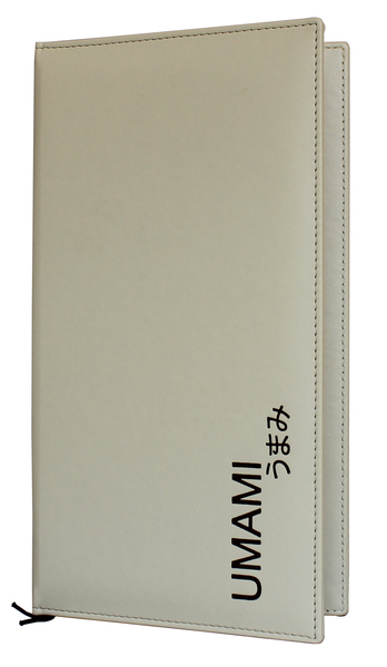 Menu card No. 246 - model SENATOR made of eco leather