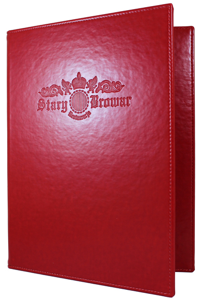 Menu card No. 261 - Cover Prestige with embossing