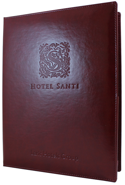 Menu card No. 272 - model PRESTIGE K made of eco leather