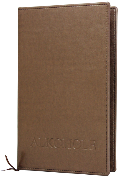 Menu card No. 281 - Cover model Senator with embossing