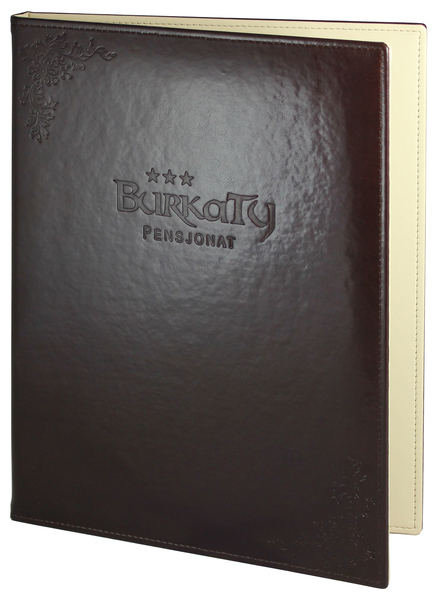 Menu card No. 285 - Cover Prestige with embossing