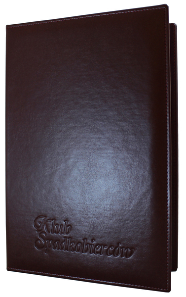 Menu card No. 291 - Cover Prestige with embossing