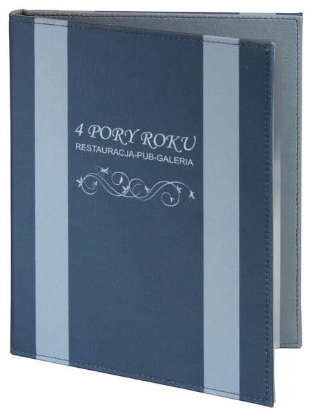 Menu card No. 296  model MODERN on fabric