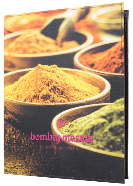 Menu card No. 317 - model MODERN on fabric