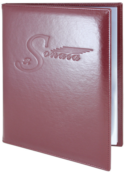 Menu card No. 355 - Cover Prestige with embossing