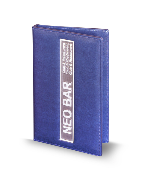 Menu card 058 - engraved steel sheet metal