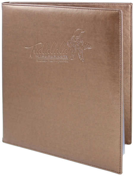 Menu card No. 365 - Cover Prestige with embossing