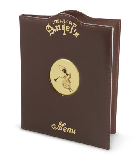 Menu card 061 - arch + gildings