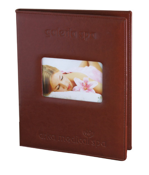 Menu card 064 - window with photo