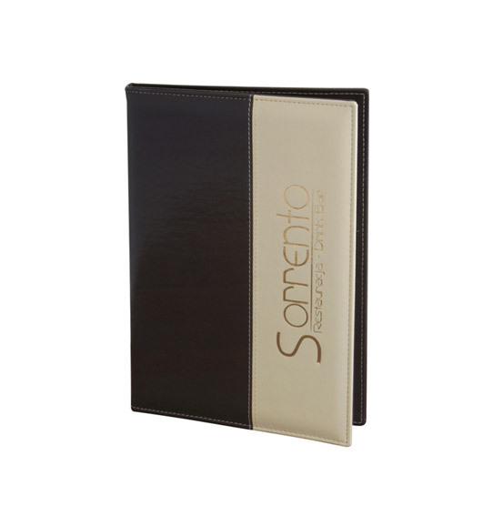 Menu card 069 - combination of materials