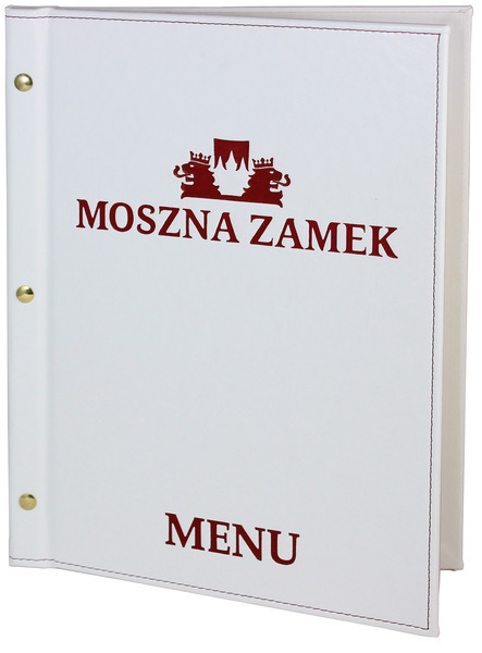 Menu card No. 430 - Cover model Partner with brown logo 