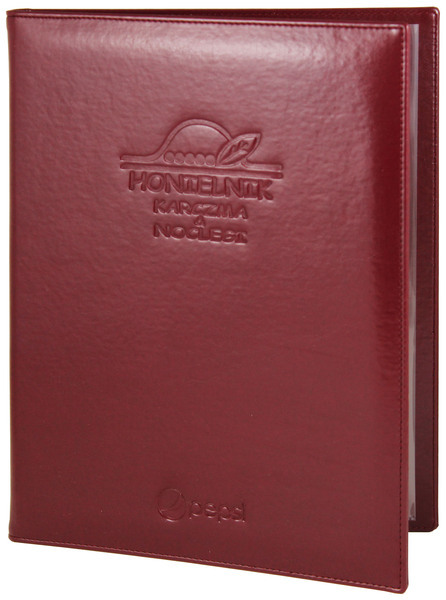 Menu card No. 449 - model PRESTIGE K with ecoleather 