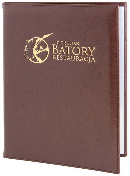 Menu card No. 457 model PRESTIGE with gilde logo